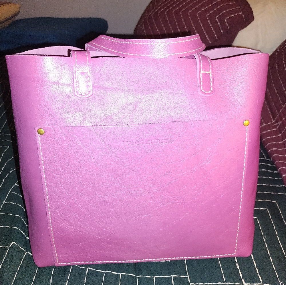 Portland leather goods Medium crossbody tote MULBERRY UNICORN